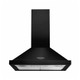 Rangemaster LEIHDC60BC/ 60cm Chimney Cooker Hood - Black & Chrome Product Image