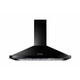 Rangemaster LEIHDC90BC/ 90cm Chimney Cooker Hood - Black & Chrome Product Image
