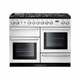 Rangemaster NEX110DFFWH/C Nexus 110 Dual Fuel Range Cooker - White Product Image