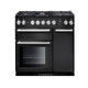 Rangemaster NEX90DFFCB/C Nexus 90 Dual Fuel Range Cooker - Charcoal Black Product Image