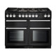 Rangemaster NEXSE110DFFCB/C Nexus SE 110 Dual Fuel Range Cooker - Charcoal Black Product Image