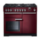 Rangemaster PDL100DFFCY/C Professional Deluxe 100 Dual Fuel Range Cooker - Cranberry Product Image