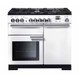 Rangemaster PDL100DFFWH/C Professional Deluxe 100 Dual Fuel Range Cooker - White Product Image
