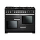 Rangemaster PDL110DFFCB/C Professional Deluxe 110 Dual Fuel Range Cooker - Charcoal Black Product Im