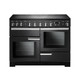 Rangemaster PDL110EICB/C Professional Deluxe 110 Induction Range Cooker - Charcoal Black Product Ima