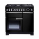 Rangemaster PDL90DFFGB/C Professional Deluxe 90 Dual Fuel Range Cooker - Black Product Image