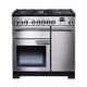 Rangemaster PDL90DFFSS/C Professional Deluxe 90 Dual Fuel Range Cooker - Stainless Steel Product Ima