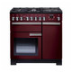 Rangemaster PDL90DFFCY/C Professional Deluxe 90 Dual Fuel Range Cooker - Cranberry Product Image