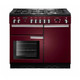Rangemaster PROP100DFFCY/C Professional Plus 100 Dual Fuel Range Cooker - Cranberry Product Image