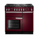 Rangemaster PROP90DFFCY/C Professional Plus 90 Dual Fuel Range Cooker - Cranberry Product Image