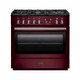 Rangemaster PROP90FXDFFCY/C Professional Plus FX 90 Dual Fuel Range Cooker - Cranberry Product Image