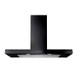 Rangemaster UNBHDS110BL/ 110cm Flat Cooker Hood - Black Product Image