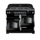 Rangemaster CLA110DFFBL/C Classic 110 Dual Fuel Range Cooker - Black Product Image
