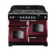 Rangemaster CLA110DFFCY/C Classic 110 Dual Fuel Range Cooker - Cranberry Product Image