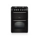 Rangemaster CLA60DFFBL/C Classic 60 Dual Fuel Freestanding Cooker - Black Product Image