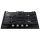 Samsung NA64D3000AK/U1 60cm 4 Burner Gas Hob Cast Iron Pan Supports 2nd Image