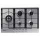Samsung NA75J3030AS/EU 75cm 5 Burner Gas Hob with Cast Iron Pan Supports - Stainless Steel Product I