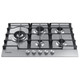 Samsung NA75J3030AS/EU 75cm 5 Burner Gas Hob with Cast Iron Pan Supports 2nd Image