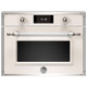 Bertazzoni F457HERMWTAX Built In 45cm Heritage Series Combi-Microwave Oven - Ivory/Chrome Product Im