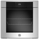 Bertazzoni F6011MODELX Built In 60cm Modern Series 11 Function Oven with LCD Display - Stainless Ste