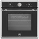 Bertazzoni F609HEREKTNE Built In 60cm Heritage Series 9 Function Oven with Temperature Gauge - Matt 