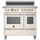 Bertazzoni HER95I2EAVT 90cm Heritage Induction Double Oven Range Cooker - Ivory Product Image