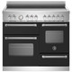 Bertazzoni MAS105I3ENEC 100cm Master Induction Triple Oven Range Cooker - Matt Black Product Image