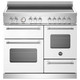 Bertazzoni MAS105I3EBIC 100cm Master Induction Triple Oven Range Cooker - Matt White Product Image