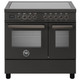 Bertazzoni PRO95I2ECAT 90cm Professional Induction Double Oven Range Cooker - Carbon Product Image