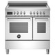 Bertazzoni PRO95I2EXT 90cm Professional Induction Double Oven Range Cooker - Stainless Steel Product