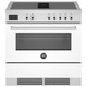 Bertazzoni PROCH94I1EBIT 90cm Professional Induction Range Cooker with Downdraft Extractor - White P