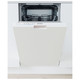 Indesit IN2ID10CS80UK 45cm Slimline Integrated 10 Place Push&Go Dishwasher - White Product Image