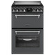 Stoves 444411843 Richmond Deluxe 60DF 60cm Dual Fuel Double Oven Cooker - Anthracite Product Image