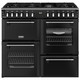 Stoves 444411856 Richmond 100DF 100cm Dual Fuel Range Cooker - Black Product Image