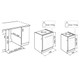 Whirlpool WIO3O33PLESUK Integrated Dishwasher