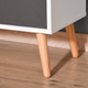 HOMCOM Sideboard Storage Cabinet with Drawer for Bedroom & Living Room