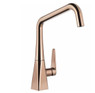 Abode, AT2114, Coniq S Single Lever Kitchen Tap in Polished Copper