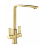 Abode AT2182 Quantic Monobloc Kitchen Tap - Brushed Brass Main Image