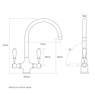 Caple, SHAFTSBURY, Traditional Tap Technical Drawing