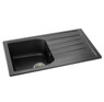 Abode, ORIEL, 1.0 Bowl Inset Granite Sink