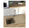 Abode, ORIEL, 1.0 Bowl Inset Granite Sink