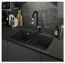 Abode, MATRIX SQGR15, 2.0 Bowl Granite Sink