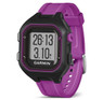 Garmin Forerunner 25 SM GPS Running Watch in Black / Purple