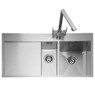 Caple, Cubit 150, Inset Sink in Stainless Steel 2