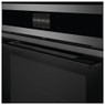 Close up of Caple C2600 Sense Electric Single Oven with modern black design and digital control pane