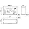 Franke, ANDY CHEF, Box Sink Accessory Set Technical Drawing