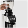 Melitta 6767054 Calibra Coffee Grinder with Integrated Scale - Stainless Steel Lifestyle Image