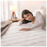 Dreamland 16889 Organic Dual Control Warming King Mattress Protector Lifestyle Image 1