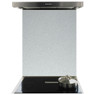 iivela IV70X75LPW2 70cm Glass Splashback - Light Pewter 9047 Main Image