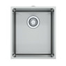 iivela TOVEL40 Inset / Undermount Stainless Steel Sink and Waste - Stainless Steel 7117 Main Image